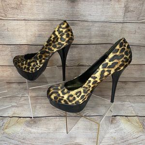 Leopard heels